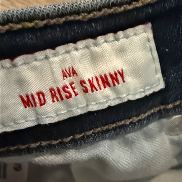 LUCKY BRAND Ava mid-RISE skinny Jeans Sz 6/28 EUC - Picture 3 of 4